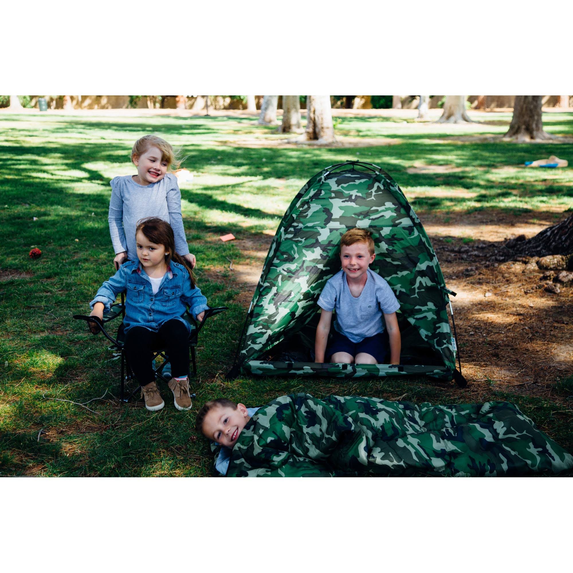 Green Camo Tent Set E579635