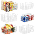 Set of 6 Wire Freezer Organizer Baskets E842048