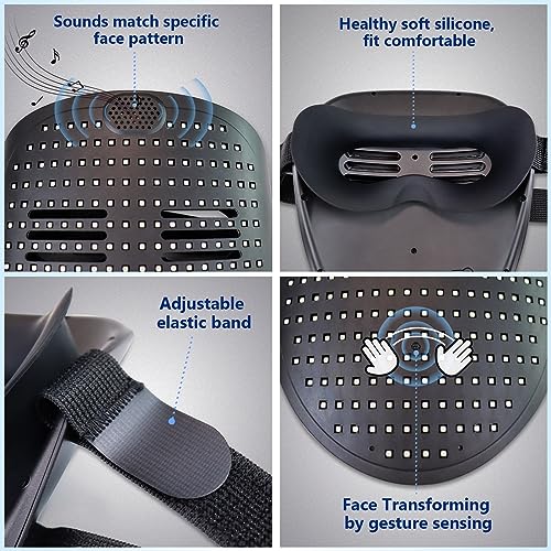 LED Mask with Gesture Sensing V719005