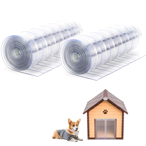 Plastic Vinyl Door Flaps, 11.8" W x 4.1' L A8332