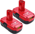 2 Packs 3.0Ah 19.2 Volt Lithium ion Battery P9207