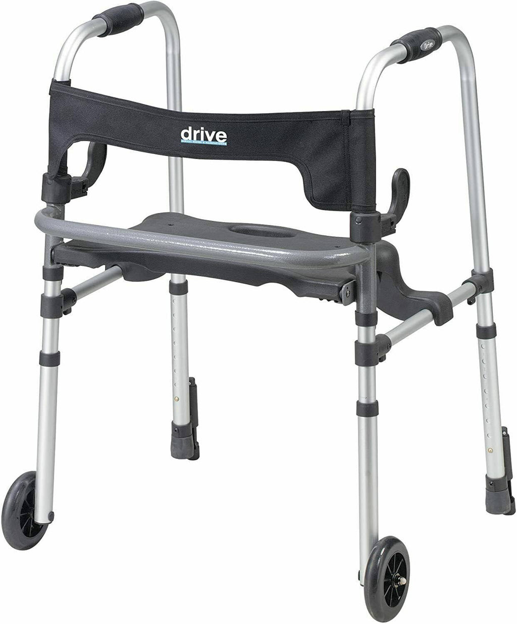 Rollator Walker with Seat and Push Down Brakes W2515