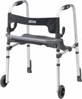 Rollator Walker with Seat and Push Down Brakes W2515