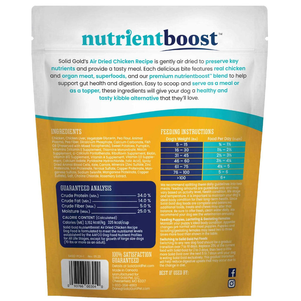 Air Dried Dog Food Topper O810853