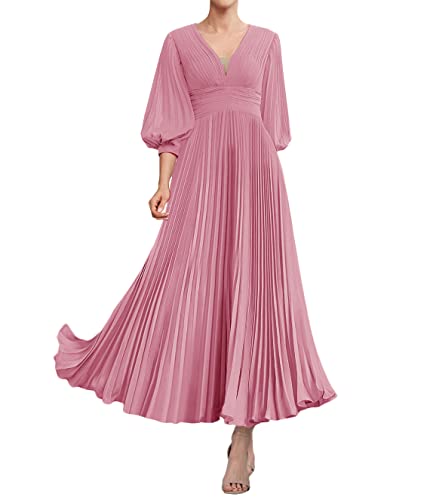 Long Pleated Formal Evening Dresses R204057