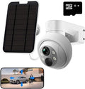 4MP HD Wireless Battery Security Camera with Color Night Vision W40074