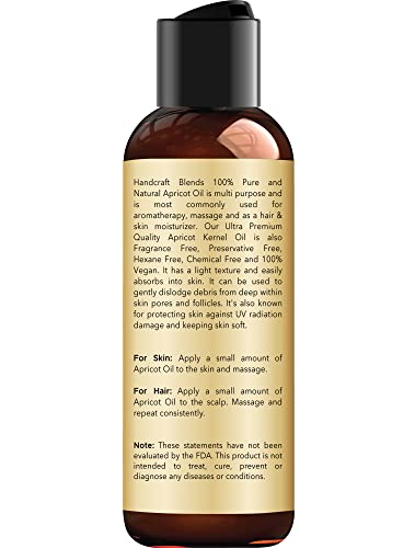 Organic Castor Oil - 4 Fl Oz - 100% Pure and Natural Carrier Oil M97401