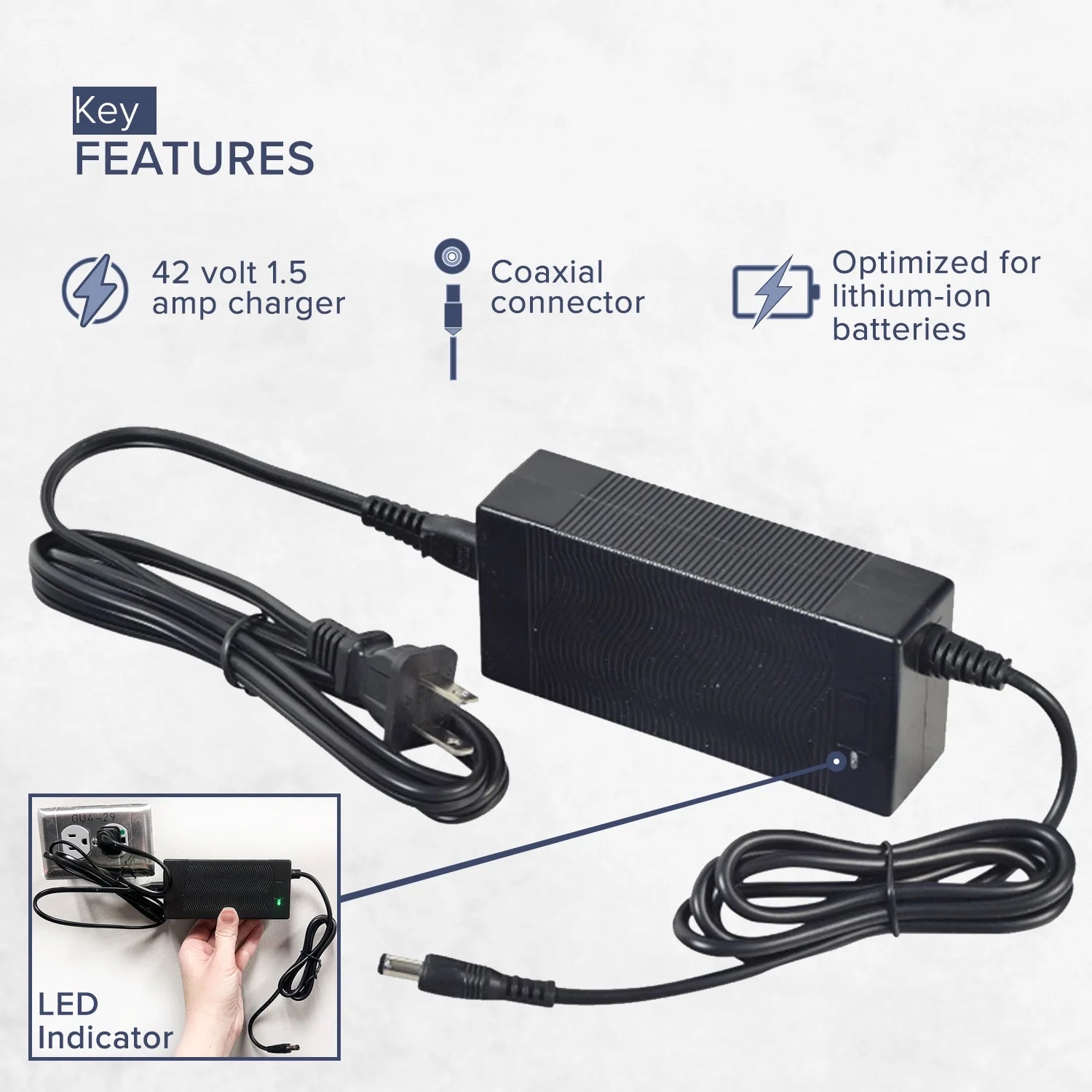 42 Volt Charger for Electric Bicycles N79134
