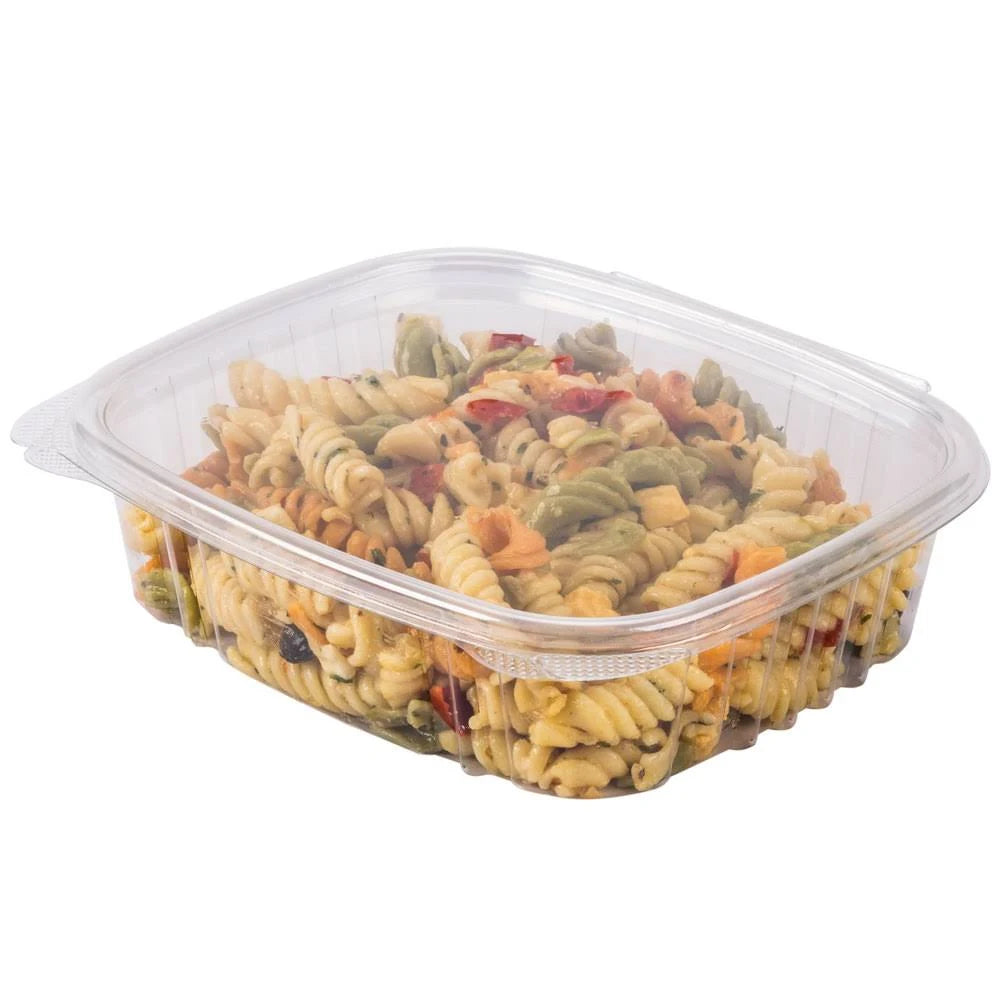 24 oz Clear Hinged Deli Container O7095