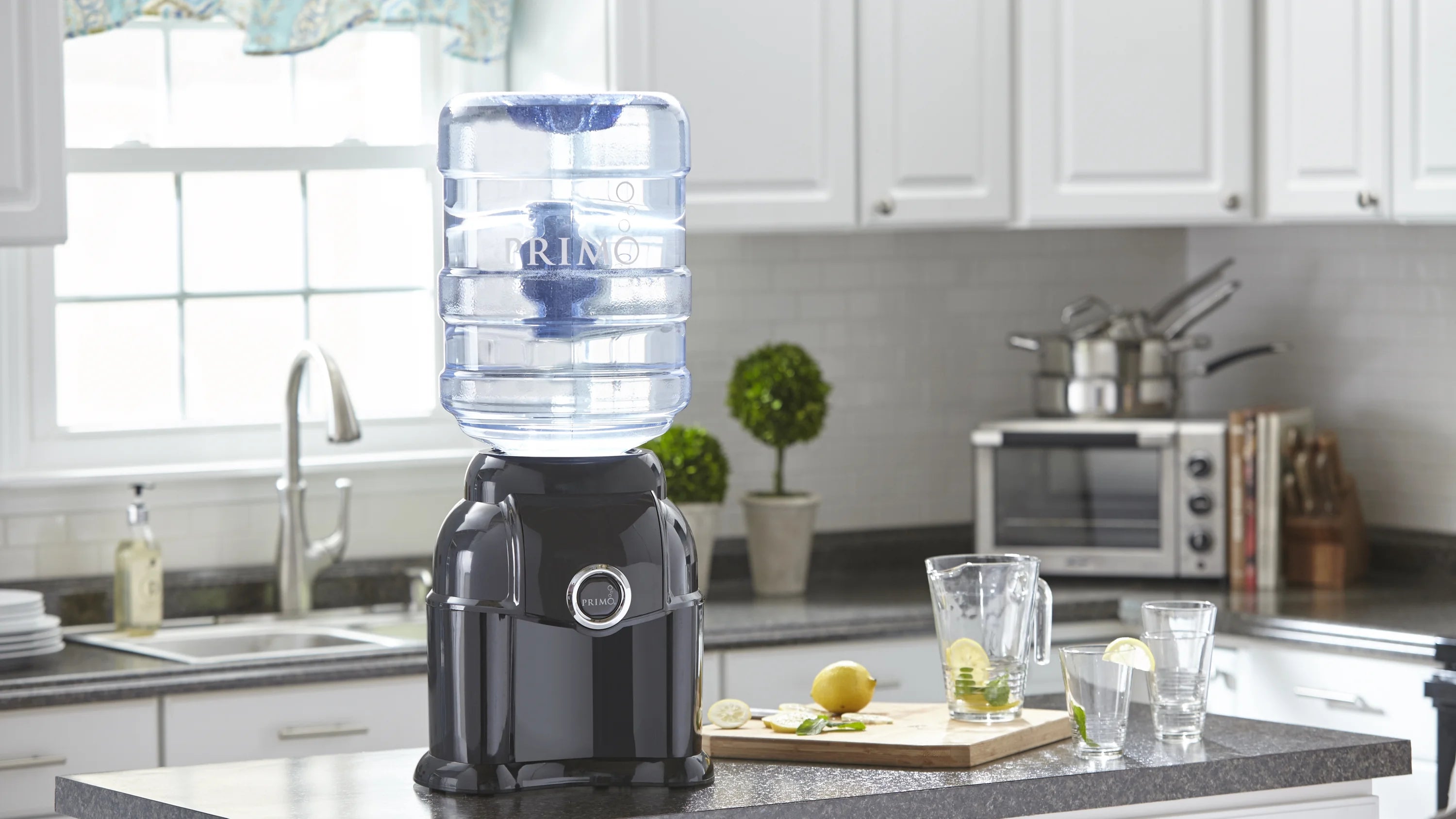 Black Countertop Water Dispenser Top Loading X768608