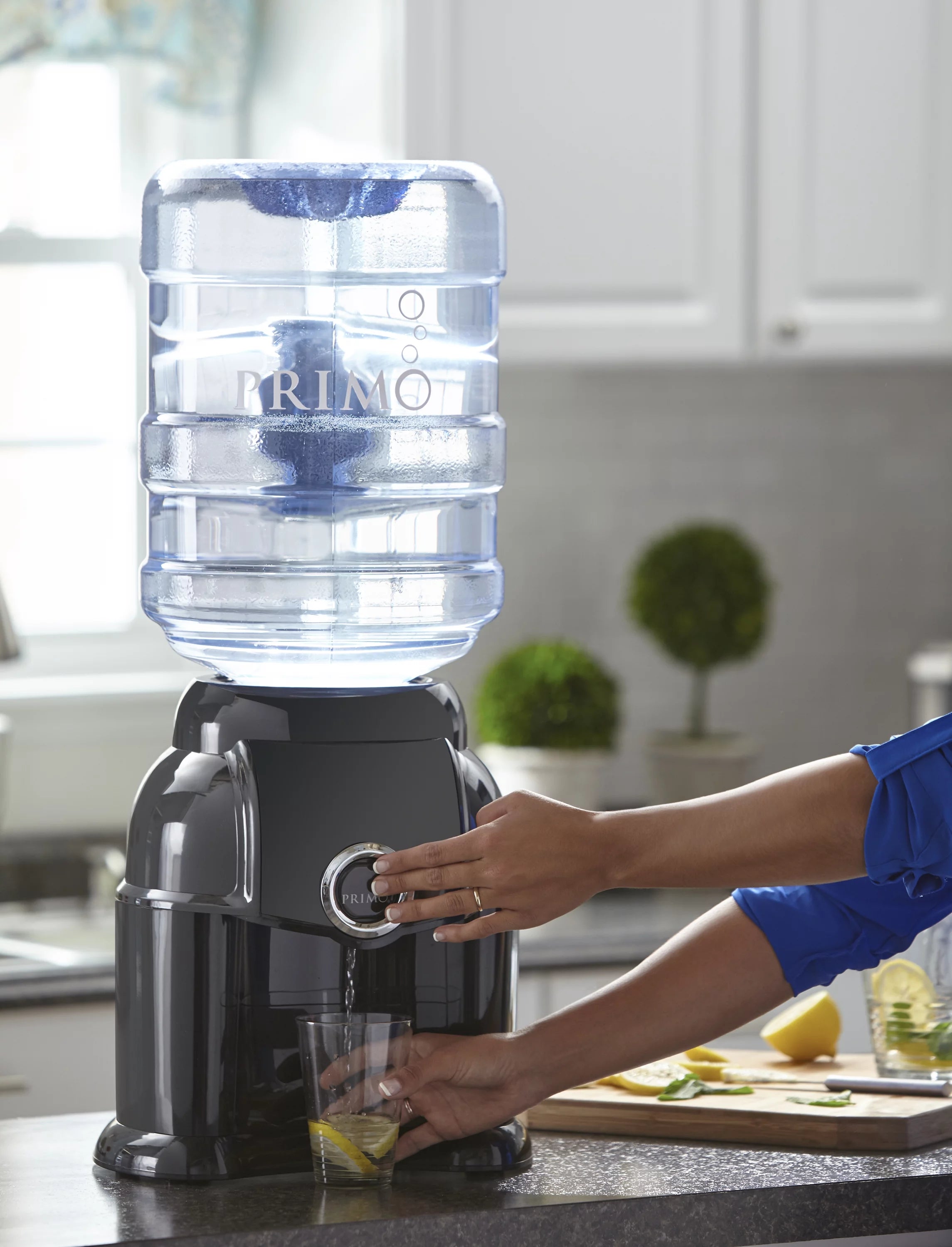 Black Countertop Water Dispenser Top Loading X768608