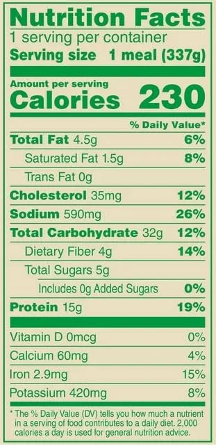 Steak & Roasted Potatoes Frozen Meal, 11.9 oz, Pack of 6 Q149