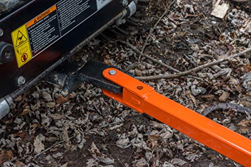 Orange Black Steel Dump Cart X808