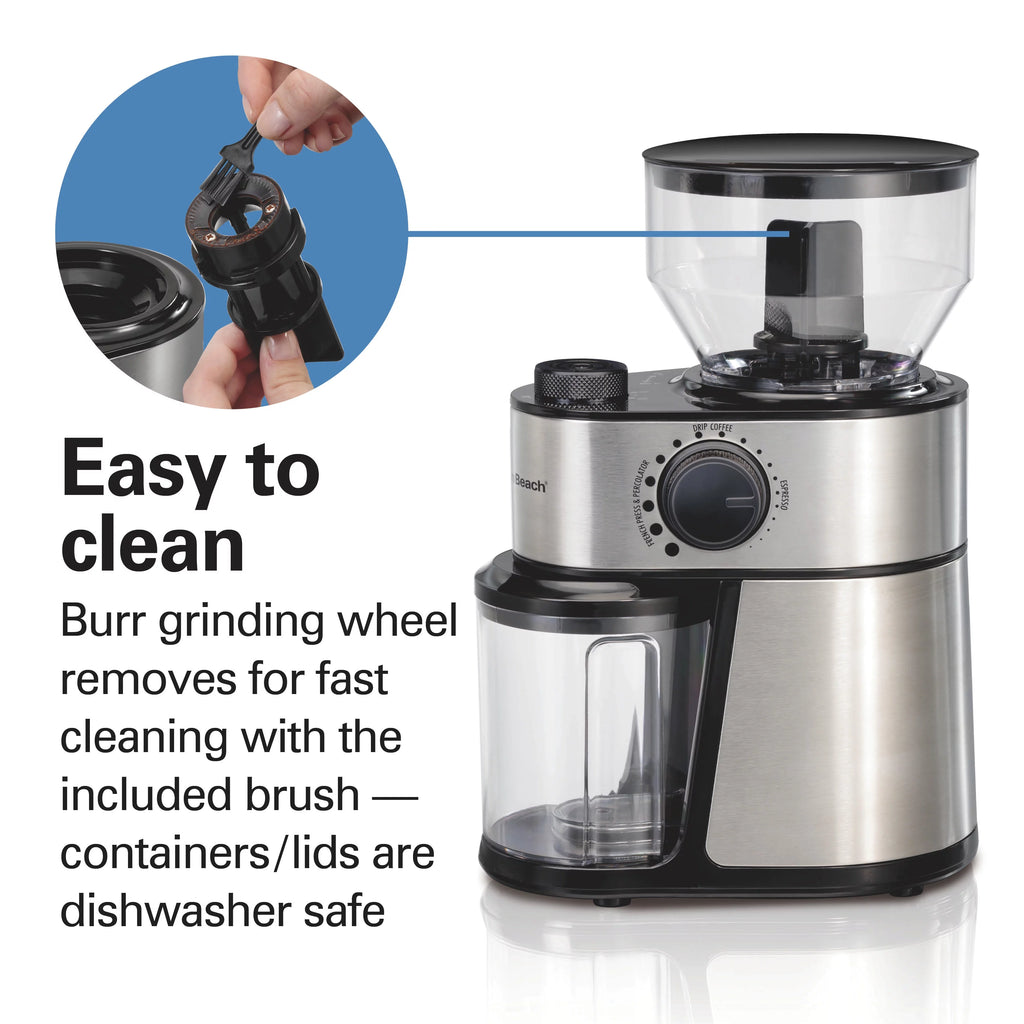 18 Grind Settings Stainless Steel Coffee Grinder A9815