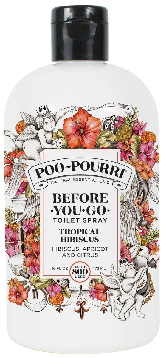 Tropical Hibiscus Scent Toilet Spray, 16 Fl oz Y1261