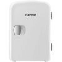 White 4L Portable Mini Fridge with Warming Function D9241