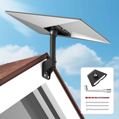 360° Rotatable Black Starlink Roof Mount I126