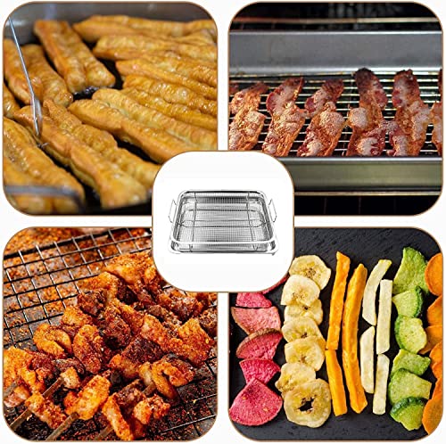 Stainless Steel Air Fryer Basket Set, 14.8 x 10.5 K3805
