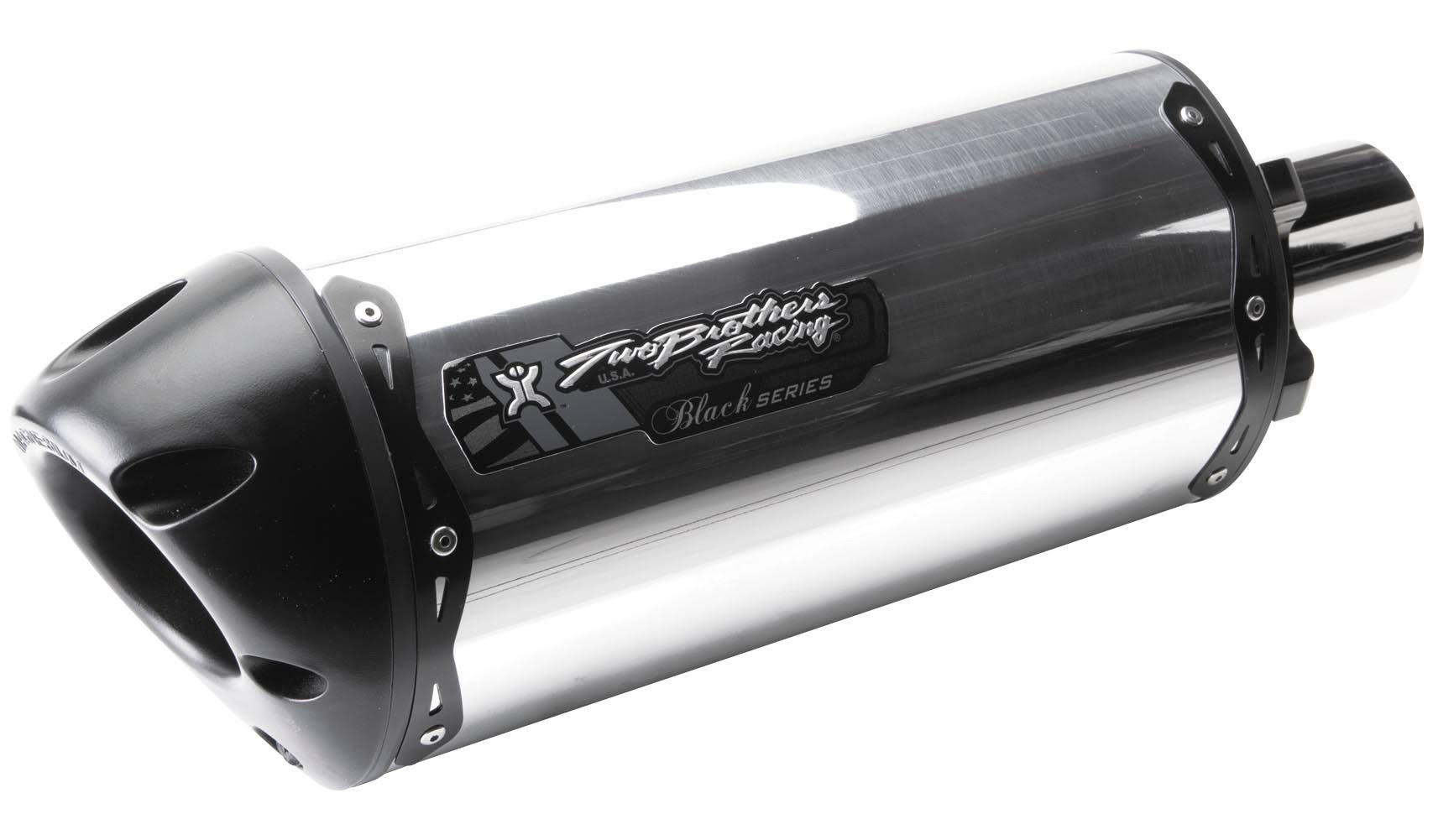 Black Carbon Fiber Slip-On Exhaust Canister Q23904