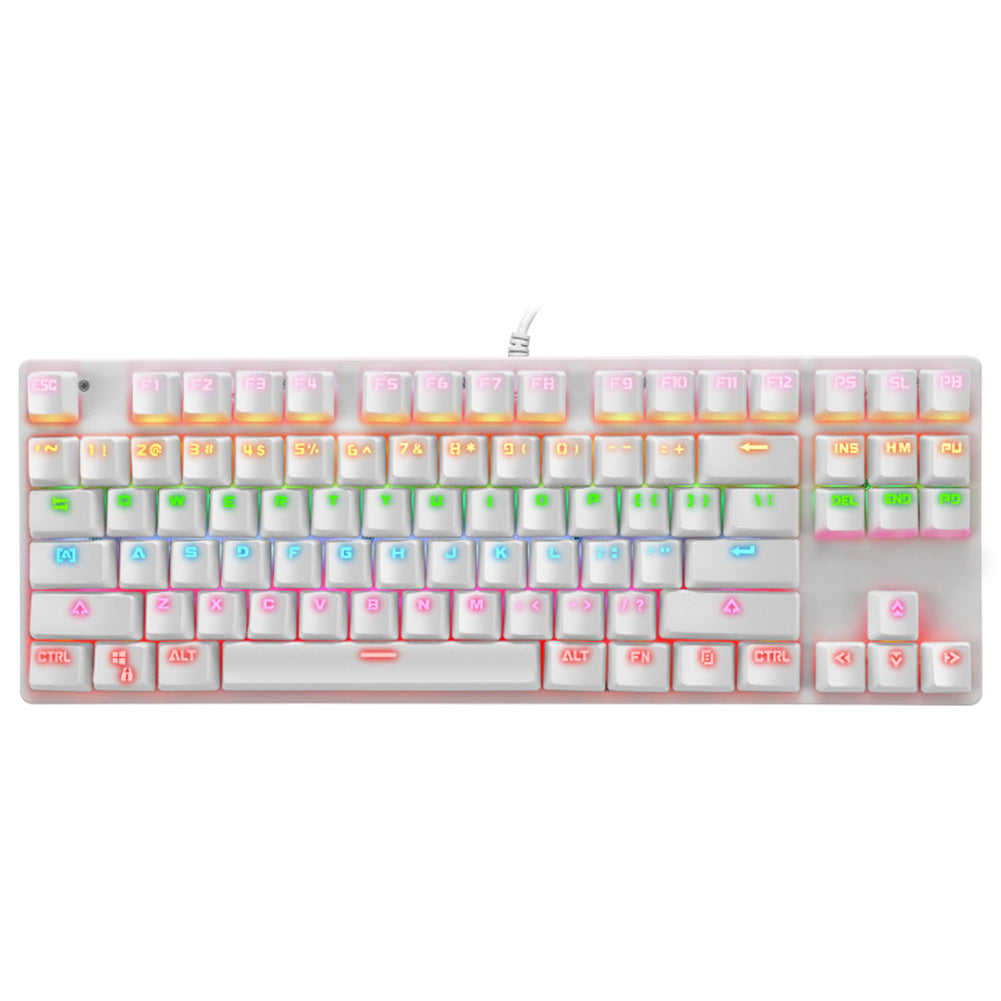 87-Key Gaming Mechanical Keyboard with Backlit LED J951