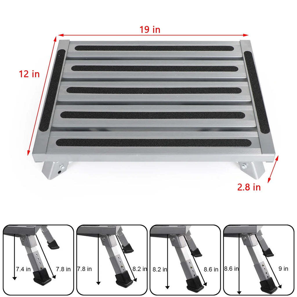 Folding Aluminum Platform Step Stool H44970
