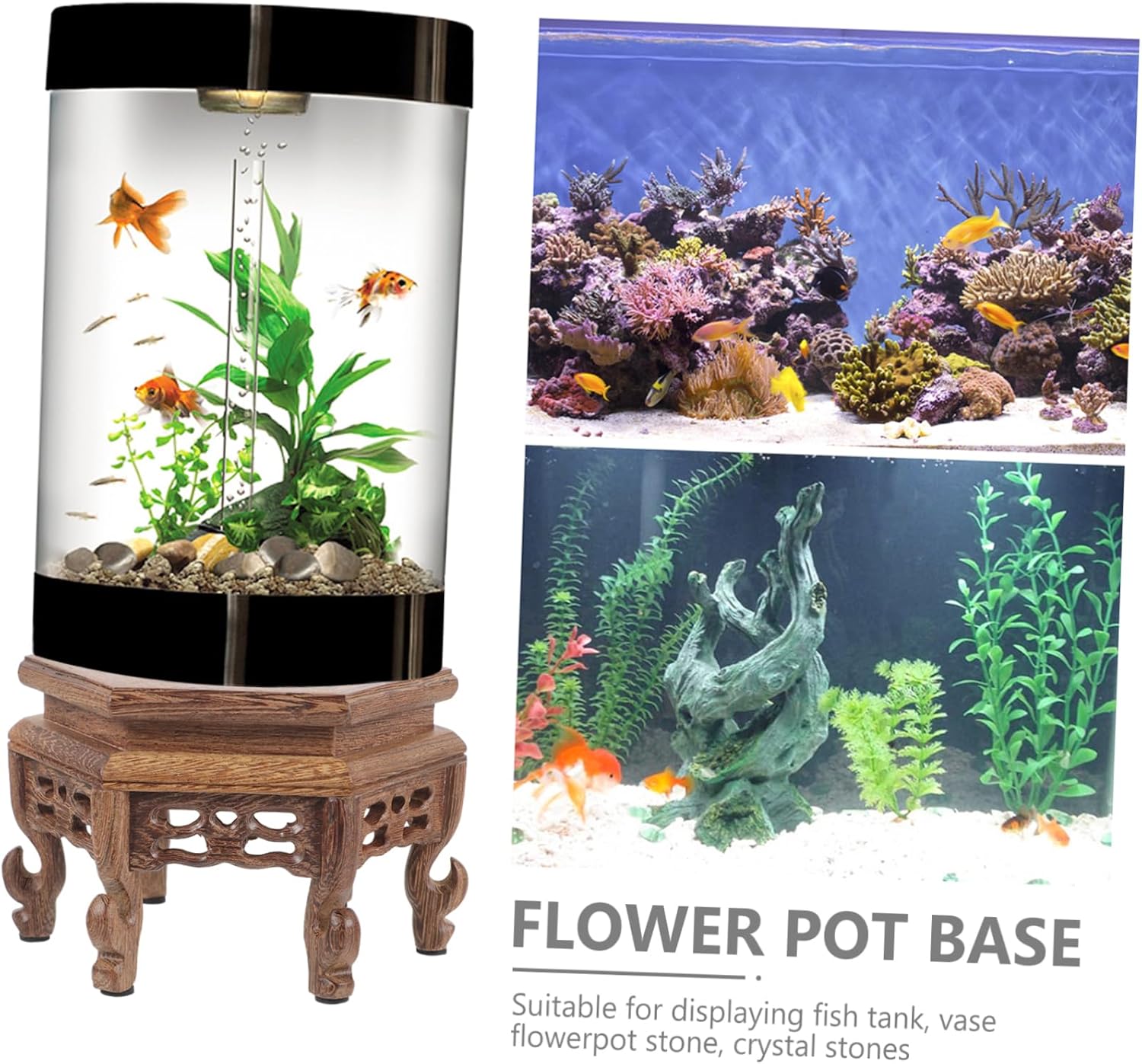 Wooden Plant Table Stand U87236