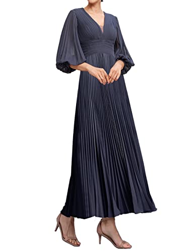 Long Pleated Formal Evening Dresses R204057