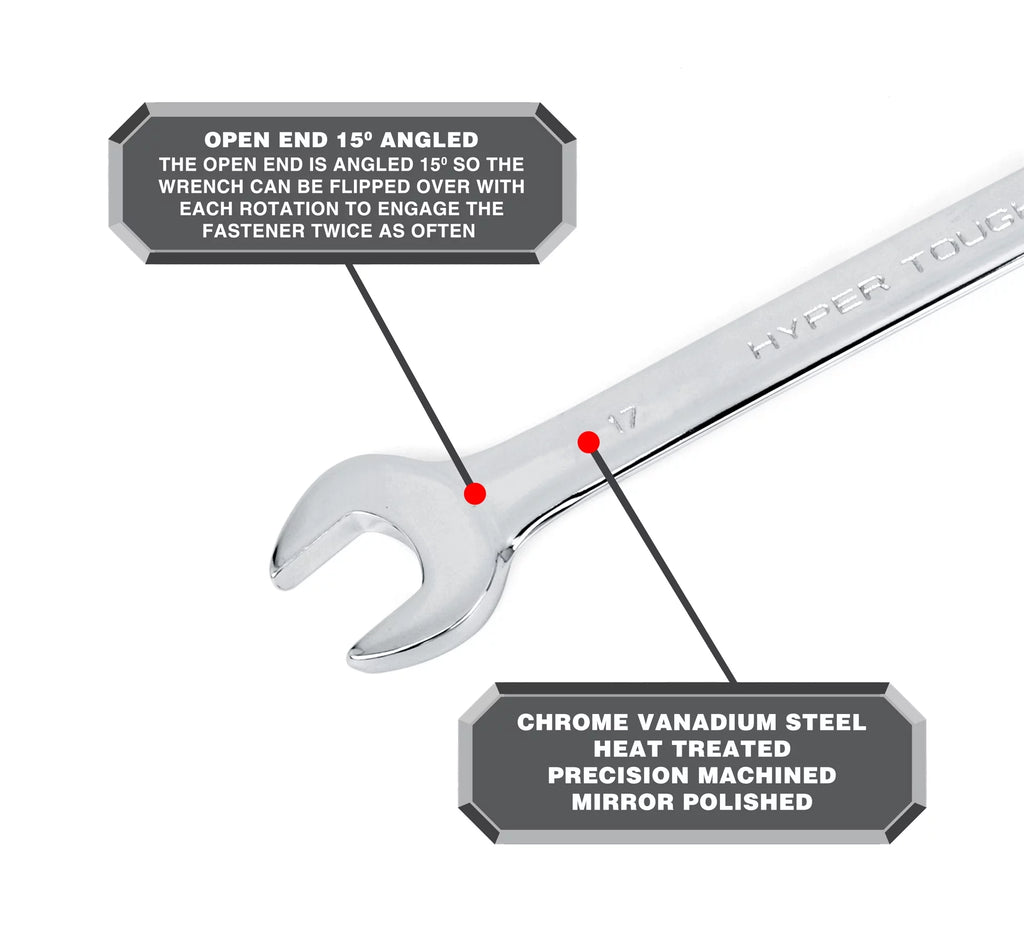24 Pc Combination Wrench Set B712