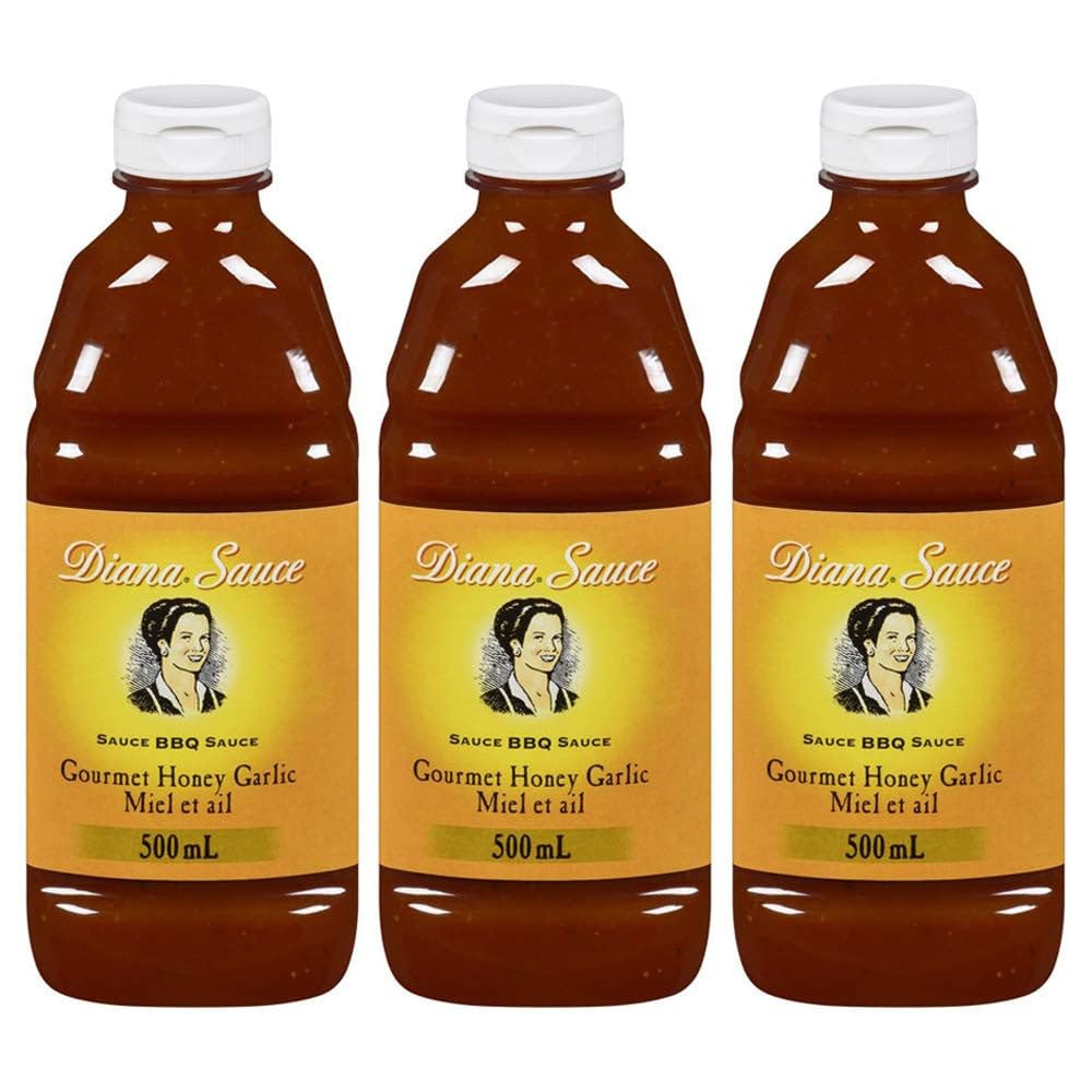 Honey Garlic Barbeque Sauce 500ml 3-Pack B627