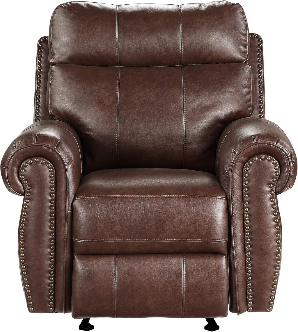 Brown Glider Recliner L92743