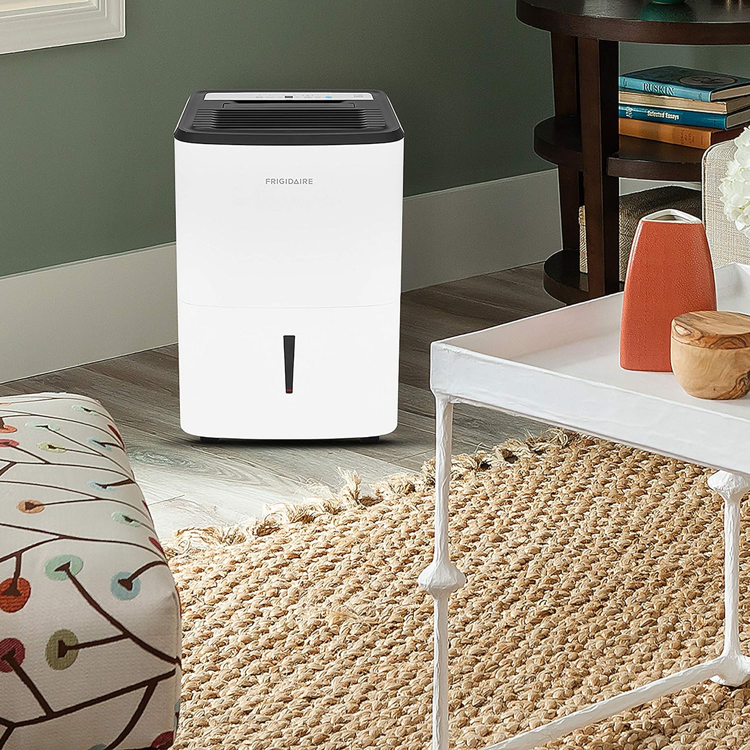 White 50 Pint Dehumidifier with Built In Pump P77054