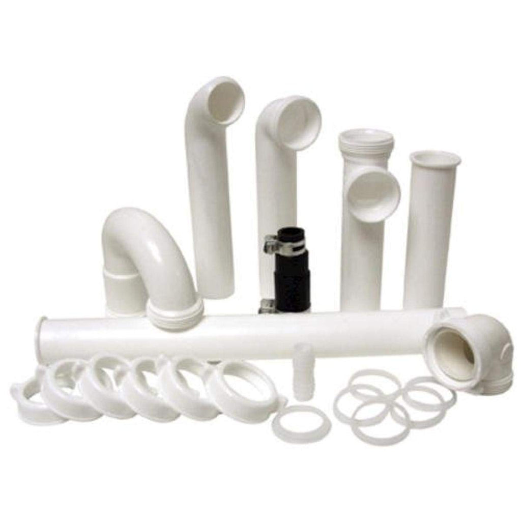 1/3 HP Continuous Feed Garbage Disposal with Cord, White D353