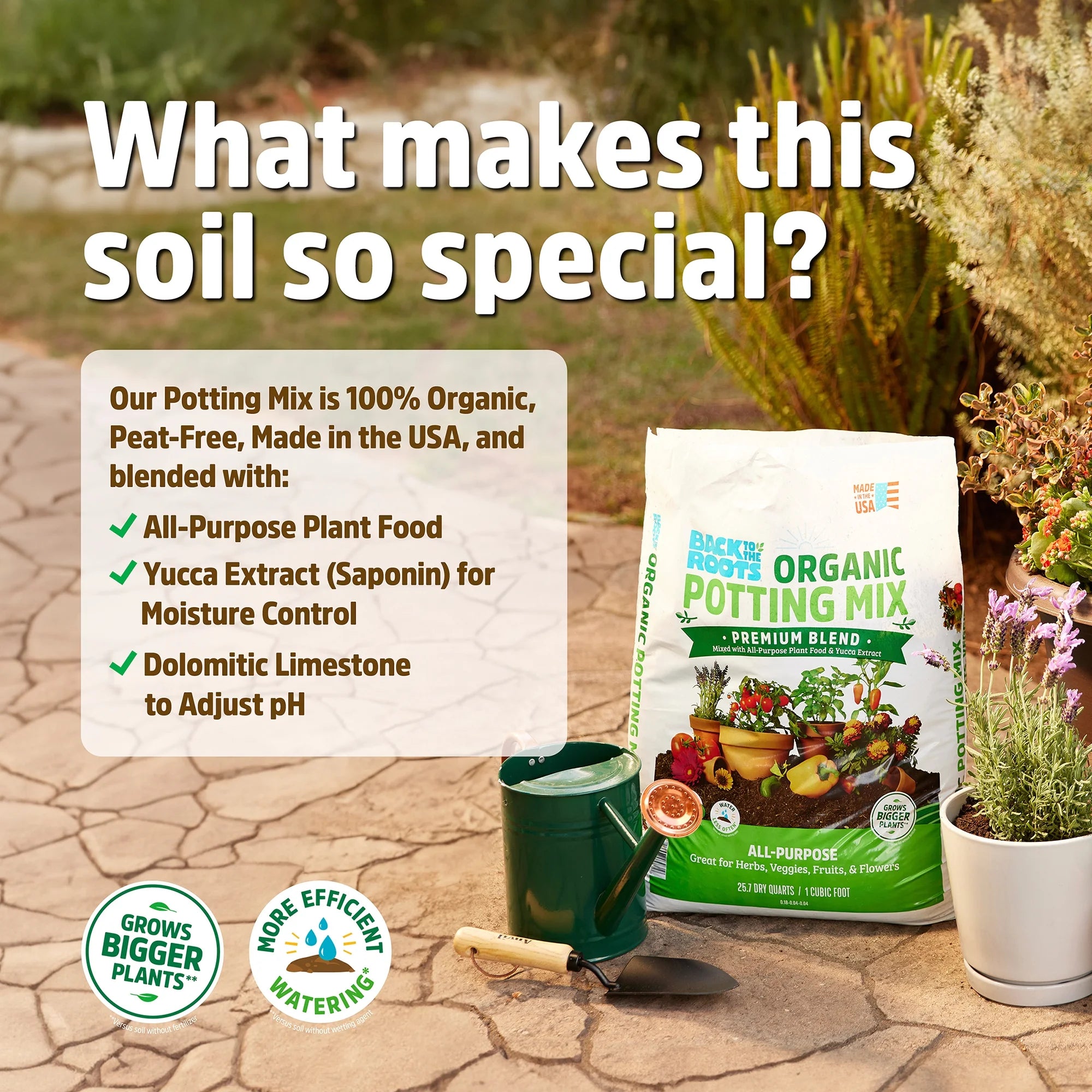 60 1 Cu. ft. Bags Organic Potting Mix N628