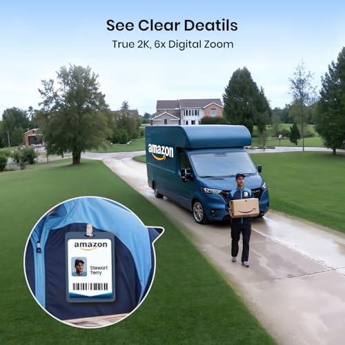 Security Cameras Outdoor Wireless, 4 Cam-Kit, Solar-Powered, 2K Color Night Vision, 5G & 2.4G WiFi O5757