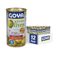 Manzanilla Olives Stuffed With Anchovies, 5.25 Ounce (Pack Of 12) E528