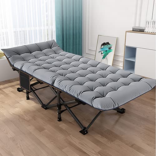 Folding Camping Cot with Mattress and Carry Bag C701137