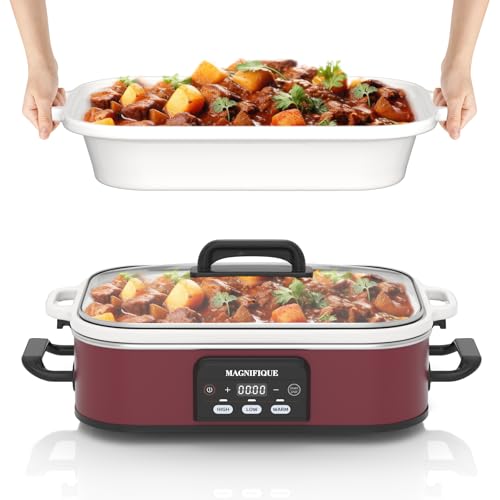4 Quart Ceramic Slow Cooker T432413