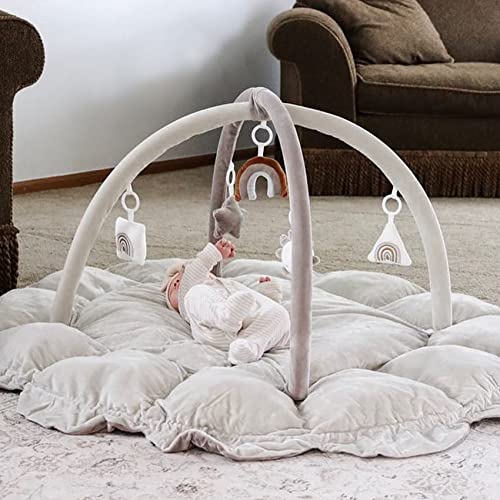 Thick & Plush Baby Play Gym with 6 Toys G7488
