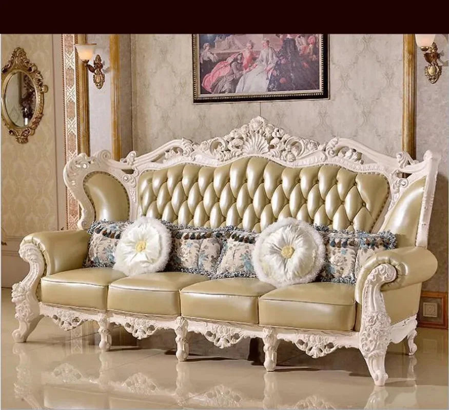 Genuine Leather Sofa N246562