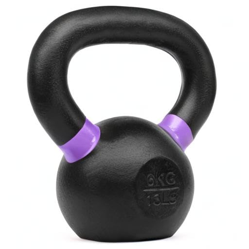 Powder Coated Cast Iron Kettlebell Weight Set G588139