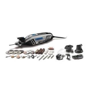 Variable Speed Corded Rotary Tool Kit with 40 Accessories, 5 Attachments and Case L21207