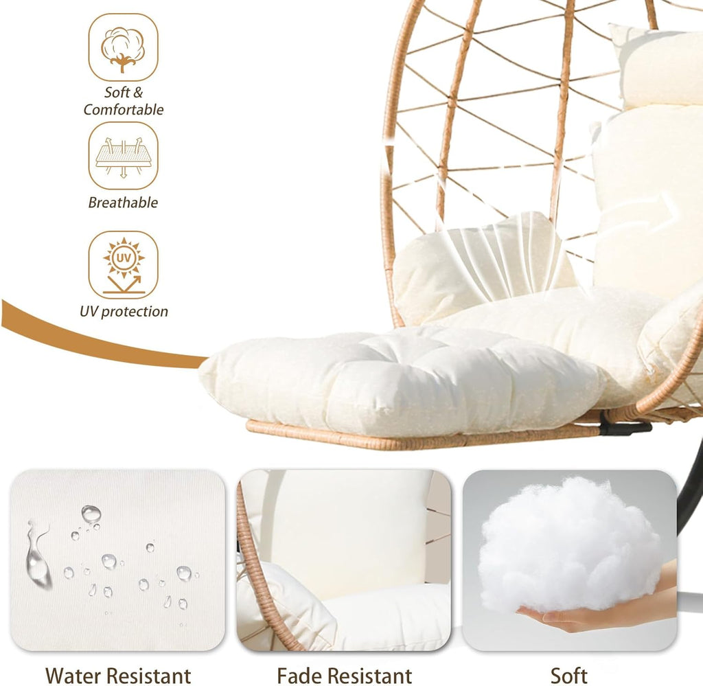 Small Hanging Egg Chair with Stand B970865