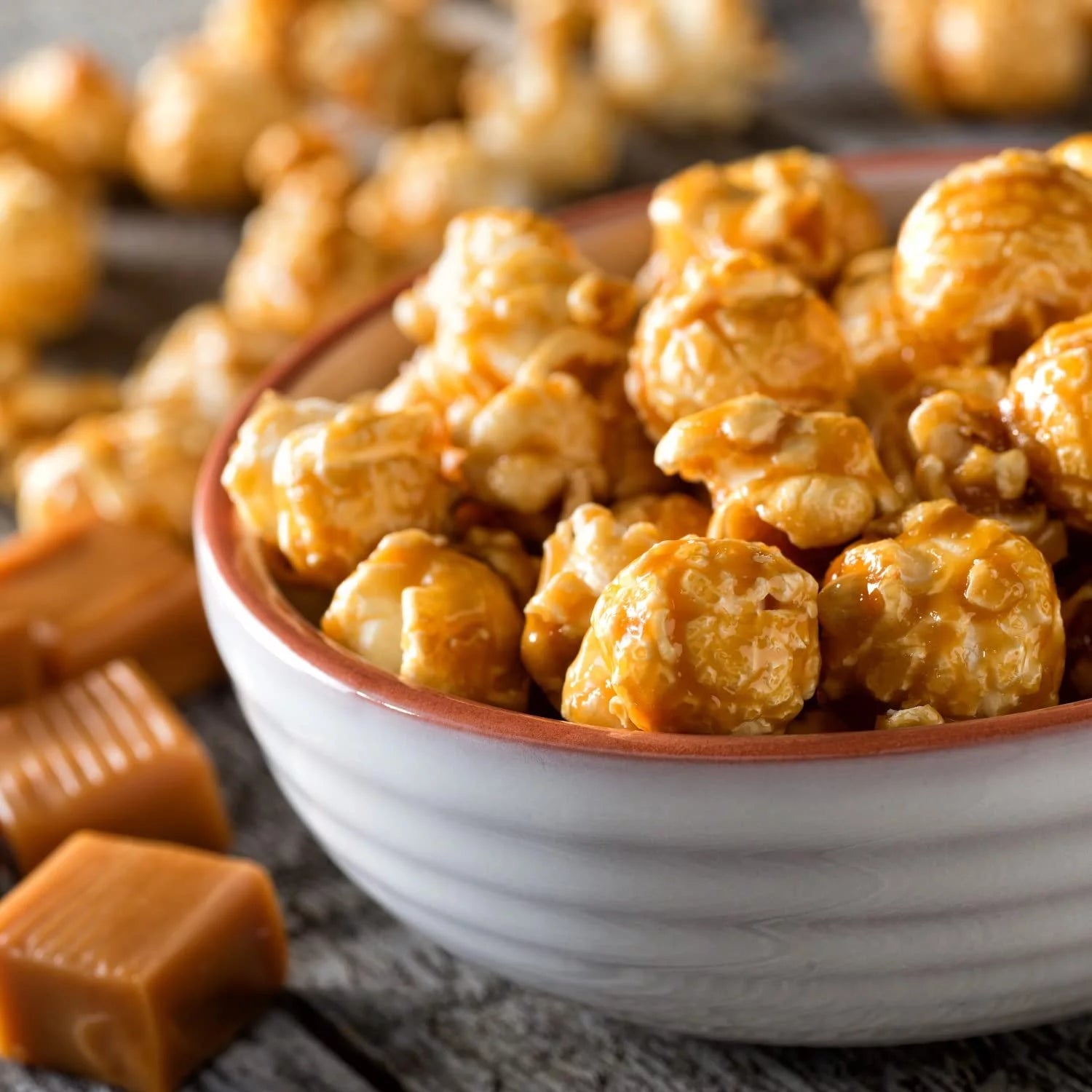 5 lbs Bulk Bag Gourmet Caramel Popcorn T872
