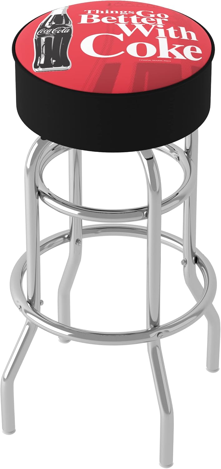 Foam Padded Seat Swivel Bar Stool R2290