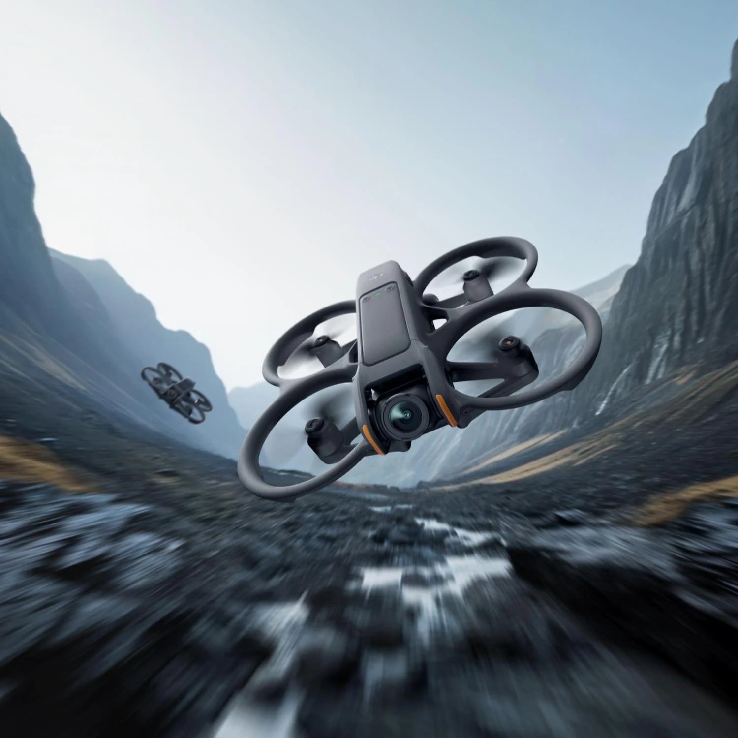 FPV Drone Fly More Combo (3 Batteries) with Camera 4K Includes Goggles 3 and RC Motion 3, Built-in Propeller Guard N384