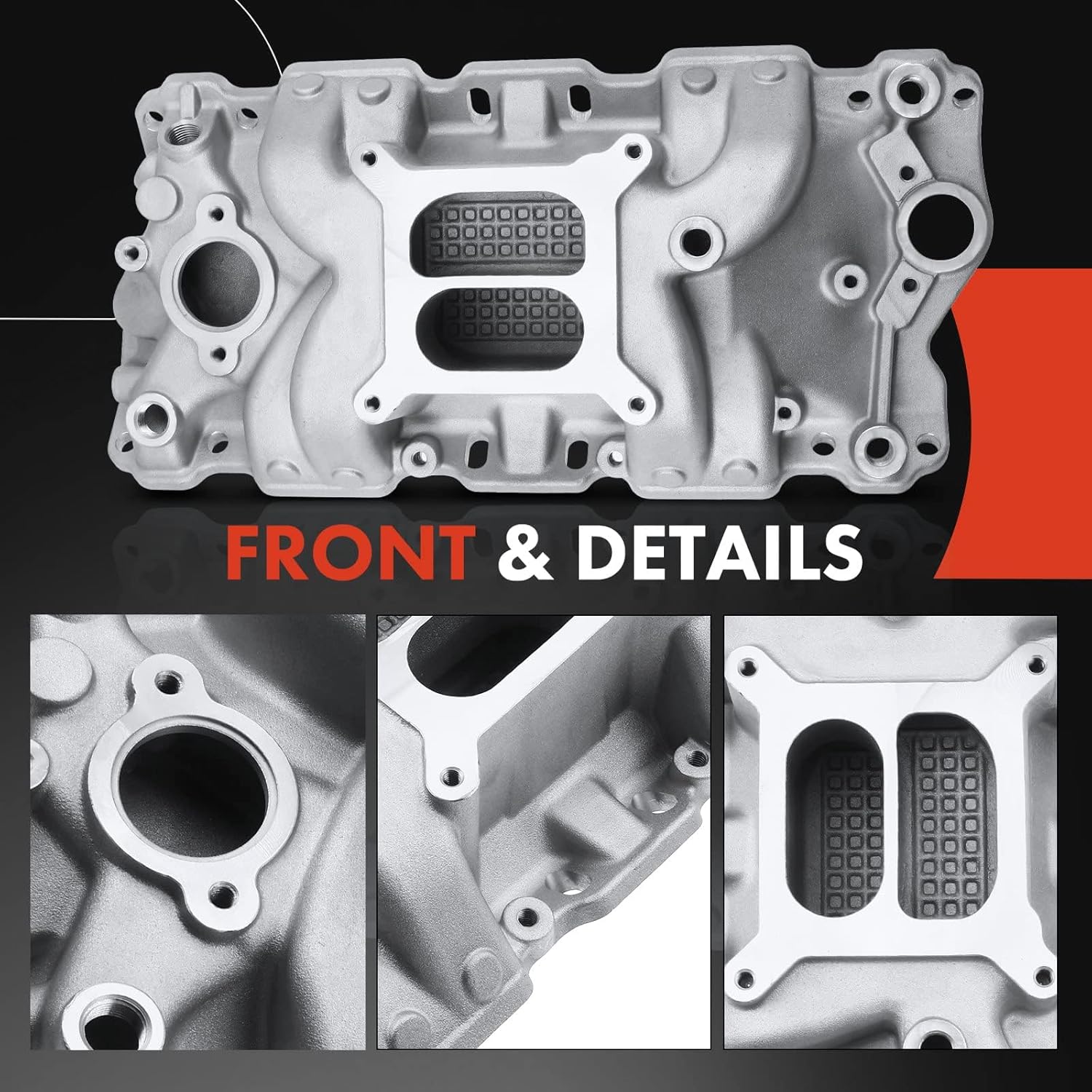 Aluminum Dual Plane High-Rise Intake Manifold C502818