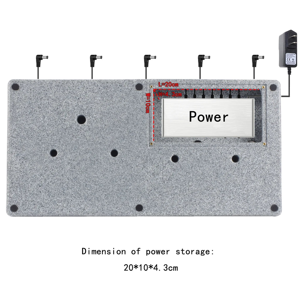 Sturdy Pedal Board D555