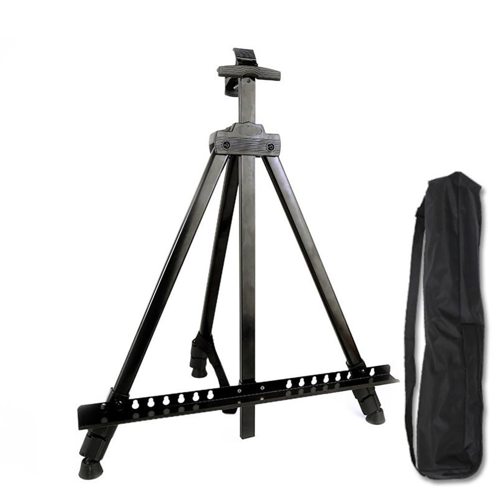 Triangle Metal Easel Display Stand Tripod Art Supplies Folding Iron G114
