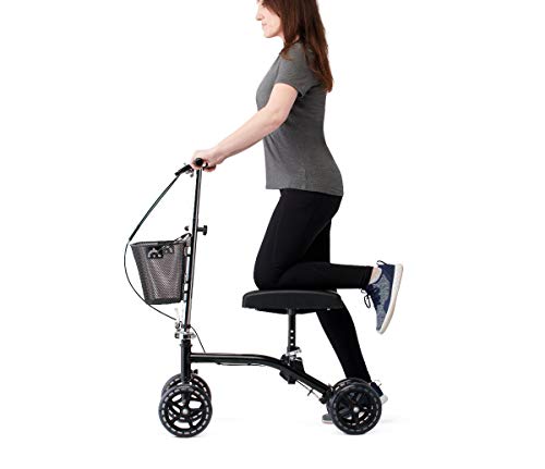 Black Knee Walker with 8" Wheels Y87907