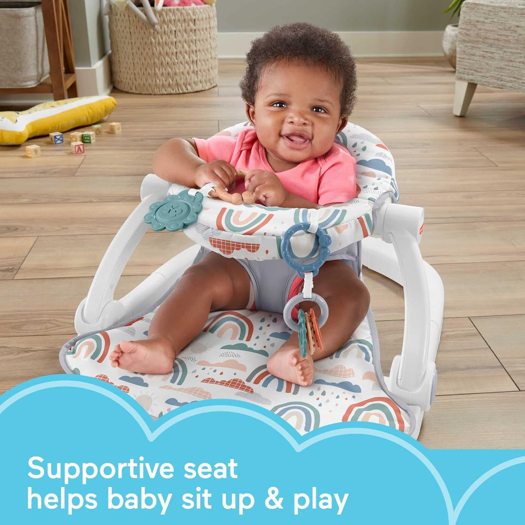 Portable Baby Floor Seat with Machine Washable Seat Pad K41436